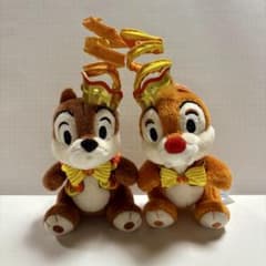 [디즈니] 35주년 칩&데일 봉제인형 배지