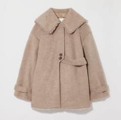 Eaphi BIG COLLAR HALF JACKET - メルカリ