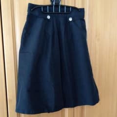 黒　ガウチョパンツ　160サイズのサムネイル