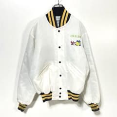80s ナイロン スタジャン ジャケット リトルマーメイド 古着 e290 