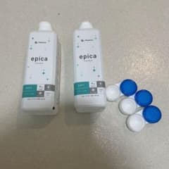 メニコン　エピカコールド　アクアモア　コンタクト洗浄液のサムネイル