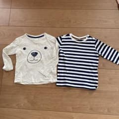 H&M ロンT2枚セット　サイズ100のサムネイル