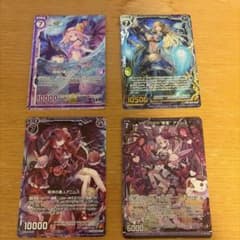 Z/X ゼクス アニムス ホロカード 4枚セットのサムネイル