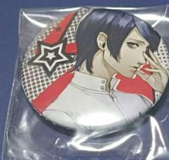 ペルソナ5 喜多川祐介 缶バッジ 2016 フォックス ゲームショー - メルカリ