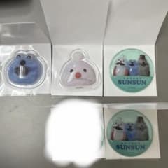 승승 PUPPET SUNSUN 푹 클리어 씰 4장 세트 하이츄 첨부