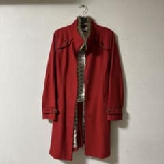 レッドファー付きロングコートのサムネイル