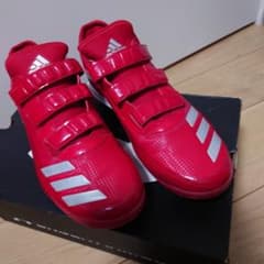 adidas レッド スパイク ベルクロのサムネイル