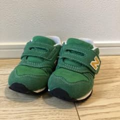 New Balance IZ373CV2 キッズ スニーカー 13cm グリーンのサムネイル