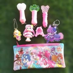 プリキュア ミラクルライト キーホルダー　フィギュアセットのサムネイル