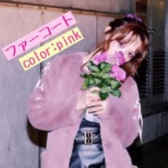 【crayme, 】pink/ Lace-up Fur Court ❤︎のサムネイル