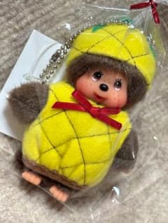 希少品　新品　未開封　フルーツモンチッチキーチェーン　パイナップルモンチッチ 希少品 新品 未開封 フルーツモンチッチキーチェーン パイナップル