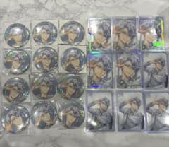 ツイステ プラチナジャケット アズール 缶バッジ クリアカードのサムネイル