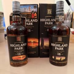 ハイランドパーク 12年 18年 2本セット - メルカリ