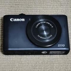 期間限定値下中 キヤノンCanonPowerShot S110 黒＋純正カバー付 - メルカリ