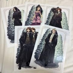 HarryPotter ハリーポッター イラストクリアファイルのサムネイル
