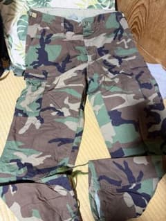 米軍実物 ウッドランドカモ BDU カーゴパンツ 連絡必須のサムネイル