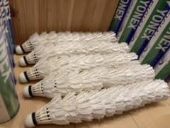 バドミントンシャトル ニューオフィシャル120個 - メルカリ