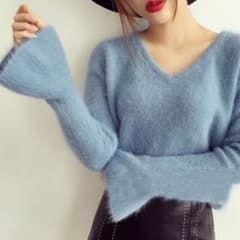 美品未使用！　新品！　モコふわニット❗❗のサムネイル