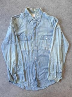 60s BIG MAC シャンブレーシャツ 17 ビンテージ JCペニー XL 60s BIG MAC シャンブレーシャツ 17 ビンテージ JCペニー XL - メルカリ
