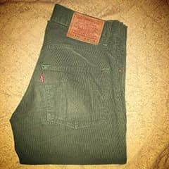Levi's コーデュロイパンツ グリーン(W28 L34)のサムネイル