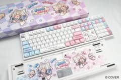 フワモコ fuwamoco 世界限定1000セット 未開封 キーボード マット 