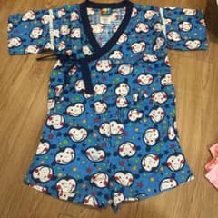 Lozoo ベビー甚平 4T 100cm モンキー柄のサムネイル
