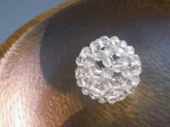 水晶 天然石 フラーレン バッキーボール 4mm(直径3cm) インテリア