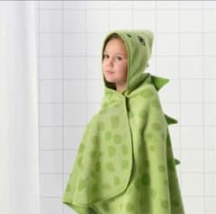 IKEA 恐竜 フード付きバスタオルのサムネイル