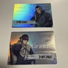 ゴールデンカムイ　門倉　 キラウシ　東京メトロメタリックカード　コラボグッズ