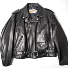 【米国製】Schott レザー ライダースジャケット 黒 48 本革 118 m33635079019_1.jpg?1743682636