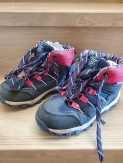 VISION PEAKS ハイカット登山靴 ネイビー/レッド21センチのサムネイル