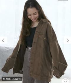 アングリッド　ビッグシルエットデニムジャケットのサムネイル