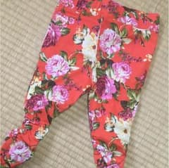 花柄 子供用パンツのサムネイル