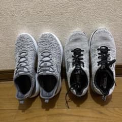 美品！SKECHERS  2足セットレディーススニーカー ・サイズ24.5cmのサムネイル