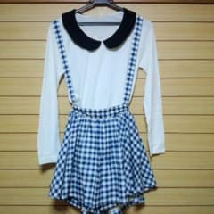 ギンガムチェック キュロットのサムネイル
