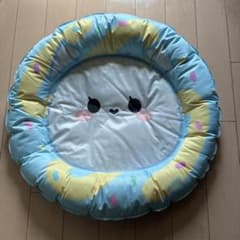 ワンニャンひんやりジェルベッド(ブルー丸型)のサムネイル