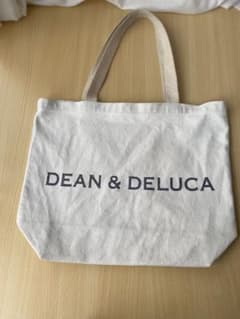 DEAN &DELUCA ディーン&デルーカ　ホワイト　トートバッグのサムネイル