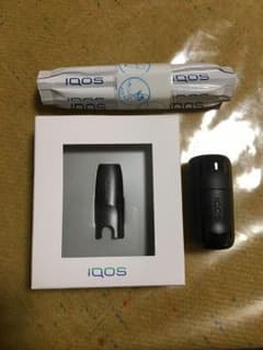 アイコス iQOS 純正キャップ＆クリーナー類(全部未使用)のサムネイル