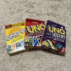 新品未開封】UNO2種類セット UNOFLIP! Uno99 - メルカリ