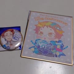 PandoraHearts 15th 색지 & 캔 배지 라임