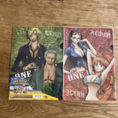 ONE PIECE クリアファイル&ステッカー２つセットのサムネイル