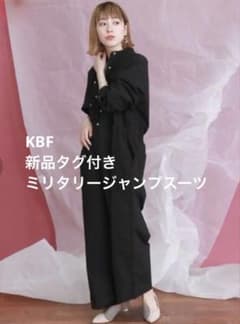 メルカリ市限定価格！　超希少！CIVARIZE ジャンプスーツ 未使用タグ付き 新品タグ付き KBF ミリタリージャンプスーツ ブラック - メルカリ