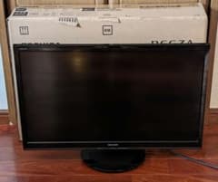 SHARP 液晶カラーテレビ 2T-C24AD 2020年製 リモコン付きのサムネイル