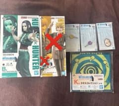 HUNTER × HUNTER 이치 반 쿠지 일루미 피규어 + 팔리스톤 + 하위 상