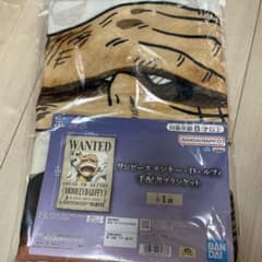 ワンピース モンキー・D・ルフィ 手配書ブランケット
