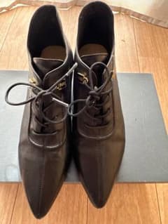 MIU MIU レースアップ ブーツ ブラック 24cmのサムネイル