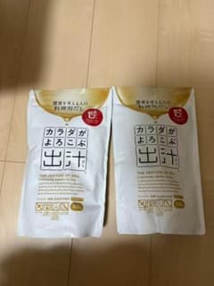新品未使用 カラダがよろこぶ出汁500g×2袋セット - メルカリ