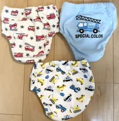 3枚組 3層吊式トレーニングパンツ　サイズ95のサムネイル