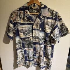 リアルマッコイズ MCCOY SPORTSWEAR 総柄 半袖シャツ M ハワイのサムネイル
