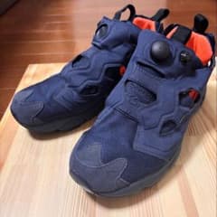 【訳あり】リーボック インスタポンプフューリー 27.5cm ネイビー オレンジのサムネイル